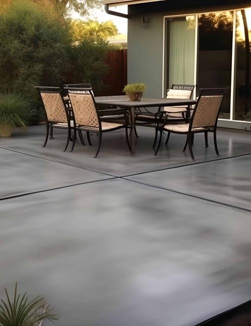 Waco Concrete Slab Patio